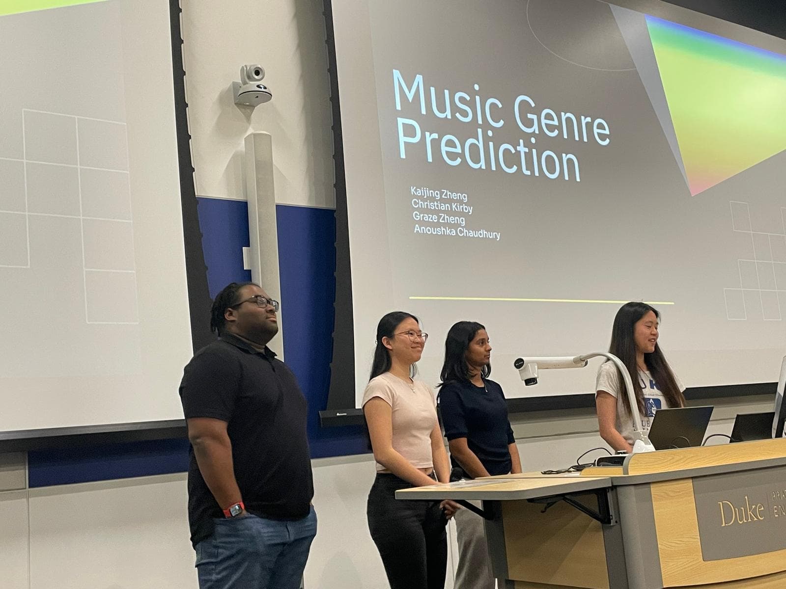 A DAML engineering team presenting at the 2026 showcase