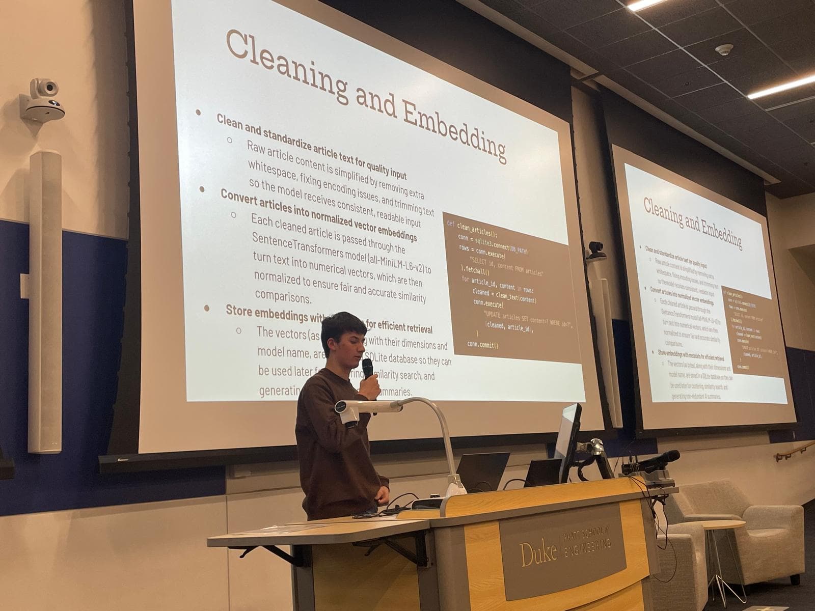 A DAML engineering team presenting at the 2026 showcase