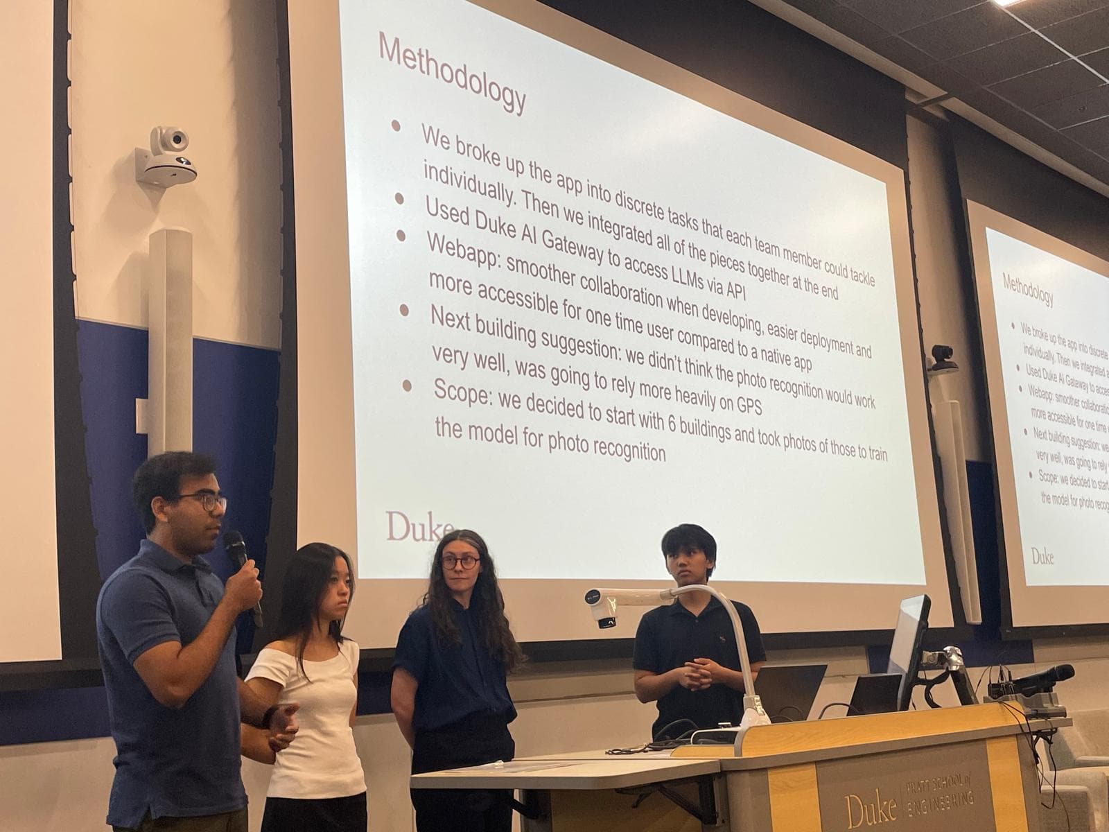A DAML engineering team presenting at the 2026 showcase